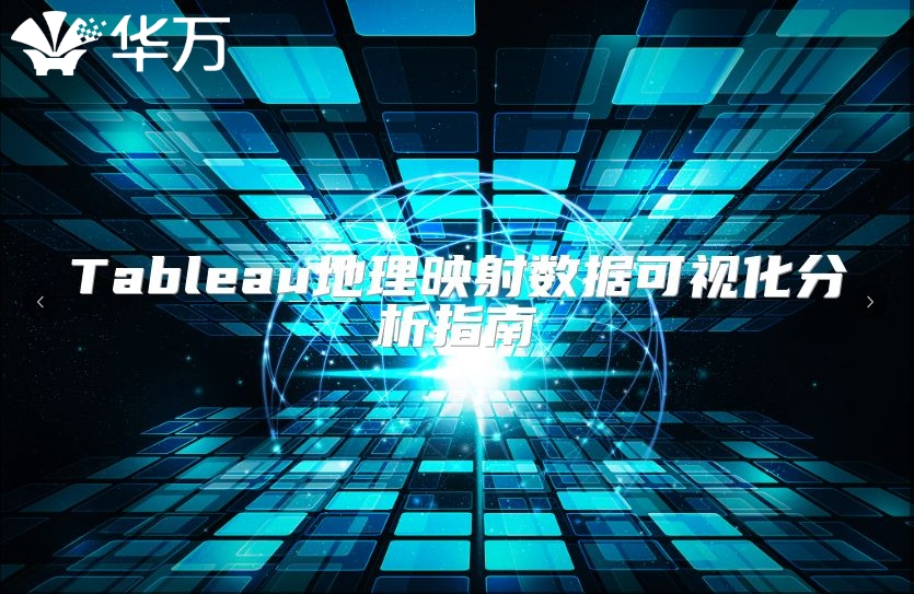Tableau地理映射数据可视化分析指南
