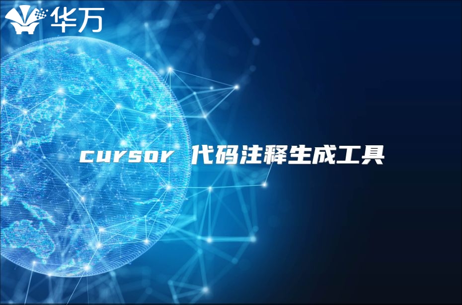 cursor 代码注释生成工具