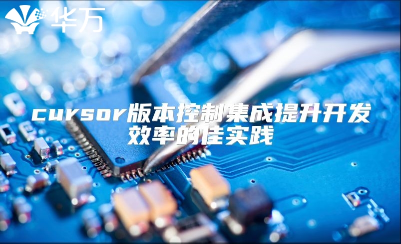 cursor版本控制集成提升开发效率的佳实践